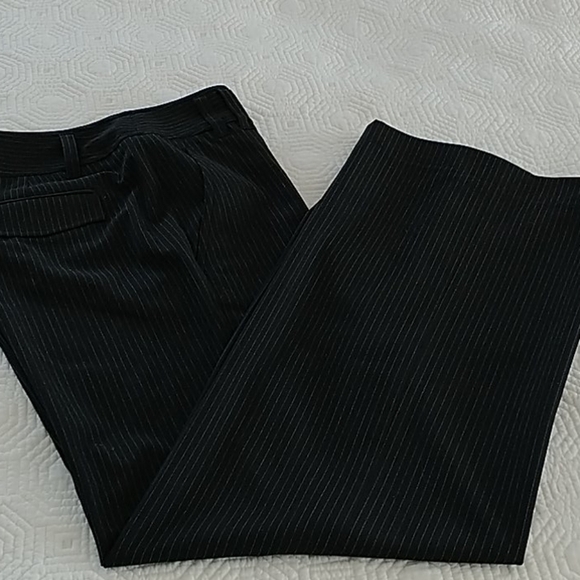 MICHAEL Michael Kors Pants - Michael Michael Kors black pinstripe Trousers 4